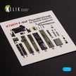 Republic F-84F Thunderstreak Interior 3D Decals (for Special Hobby Model Kit) 1:72 KeliK K72079 USA