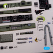 Republic F-84F Thunderstreak Interior 3D Decals (for Special Hobby Model Kit) 1:72 KeliK K72079 USA