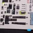 North American OV-10D+ Bronco Interior 3D Decals (for ICM Model Kit) Scale 1:72 KeliK K72081 USA