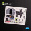 Grumman S-2A Tracker Interior 3D Decals (for Hasegawa Model Kit) Scale 1:72 KeliK K72082 USA