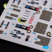 Grumman F-14A Tomcat Interior 3D Decals (for Hasegawa Model Kit) Scale 1:72 for Model Kit KeliK K72085 USA