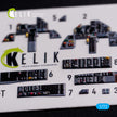 AMX-T Interior 3D Decals (for Italeri Model Kit) Scale 1:72 KeliK K72088 (Italy, Brazil)