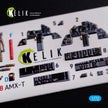 AMX-T Interior 3D Decals (for Italeri Model Kit) Scale 1:72 KeliK K72088 (Italy, Brazil)