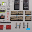 Interior 3D Decals F-89 D/J Scorpion (for Revell Model Kit) Scale 1:72 KeliK 72090 USA
