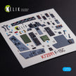 McDonnell Douglas F-15C Interior 3D Decals (for FineMolds Model Kit) Scale 1:72 KeliK K72091 USA