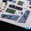 McDonnell Douglas F-15C Interior 3D Decals (for FineMolds Model Kit) Scale 1:72 KeliK K72091 USA