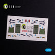 F-15D Interior 3D Decals (for FineMolds Model Kit) Scale 1:72 KeliK K72092 USA