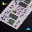 F-15D Interior 3D Decals (for FineMolds Model Kit) Scale 1:72 KeliK K72092 USA