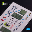 F-15D Interior 3D Decals (for FineMolds Model Kit) Scale 1:72 KeliK K72092 USA
