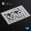 Interior 3D Decals Folland Gnat T.1 (for Airfix Model kit) Scale 1:72 KeliK K72093 United Kingdom