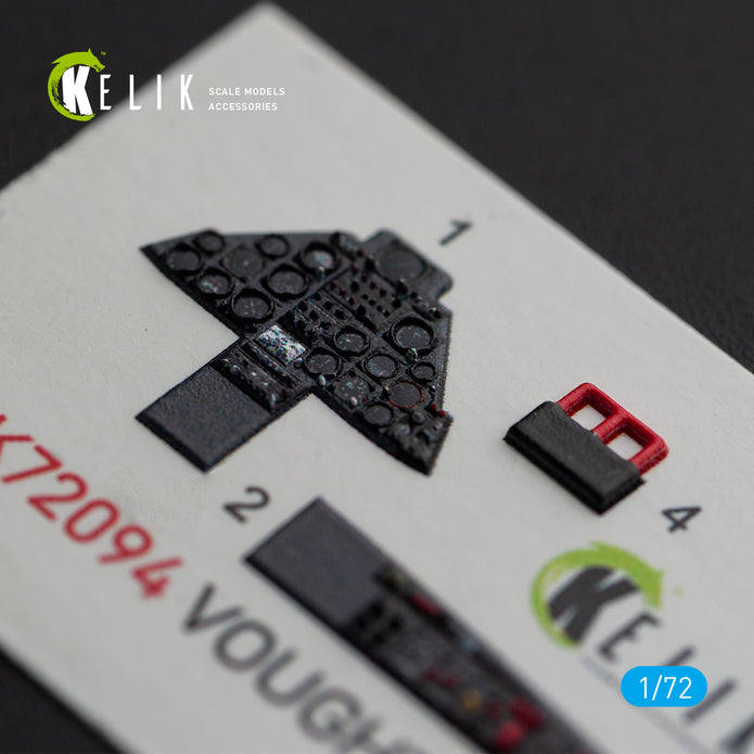 Vought F7U-3M Cutlass Interior 3D Decals (for Fujimi Model kit) Scale 1:72 KeliK K72094 USA