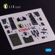 General Dynamics F-16C Interior 3D Decals (for Hasegawa Model kit) Scale 1:72 KeliK K72096 USA