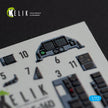 General Dynamics F-16D Interior 3D Decals (for Revell Model kit) Scale 1:72 KeliK K72097 USA