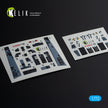 McDonnell Douglas F-15E Aircraft Interior 3D Decals (for GWH Model kit) Scale 1:72 KeliK K72098 USA