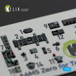 Mitsubishi A6M5 Zero Interior 3D Decals (for Tamiya Model kit) Scale 1:72 KeliK K72099 Japan (WW2)