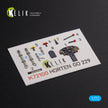 Interior 3D Decals Horten Go 229 (for Revell Model kit) Scale 1:72 KeliK K72100 Germany (WW2)