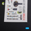 Interior 3D Decals Horten Go 229 (for Revell Model kit) Scale 1:72 KeliK K72100 Germany (WW2)