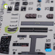 Interior 3D Decals for Heinkel HE-219 UHU (for Dragon Model kit) Scale 1:72 KeliK K72104 Germany (WW2)