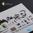 Interior 3D Decals Messerschmitt BF109 G-6 (for Tamiya Model kit) Scale 1:72 KeliK K72105 Germany (WW2)