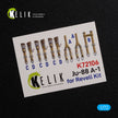 Interior 3D Decals Aircraft Junkers Ju-88 A-1 (for Revell Model kit) Scale 1:72 KeliK K72106 Germany (WW2)
