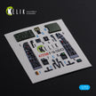 Interior 3D Decals General Dynamic F-16 CG/CJ (for Academy Scale Model kit) Scale 1:72 - KeliK K72108 USA