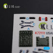 F-15E McDonnell Douglas Interior 3D Decals (for Academy Model kit) Scale 1:72 KeliK K72111 USA