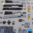 Convair F-106A Delta Dart Interior 3D Decals Aircraft (for Meng Model kit) Scale 1:72 KeliK K72112 USA
