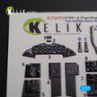 Grumman F9F-2 Panther Aircraft Interior 3D Decals (for HobbyBoss Model kit) Scale 1:72 KeliK K72113 USA
