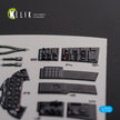 Grumman F9F-2 Panther Aircraft Interior 3D Decals (for HobbyBoss Model kit) Scale 1:72 KeliK K72113 USA
