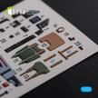 Dassault Mirage 2000C Interior 3D Decals Aircraft (for ModelSvit Model kit) Scale 1:72 KeliK K72119 France