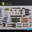 Dassault Mirage 2000C Interior 3D Decals Aircraft (for ModelSvit Model kit) Scale 1:72 KeliK K72119 France