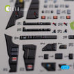 Dassault Mirage 2000D Interior 3D Decals (for ModelSvit Model kit) Scale 1:72 KeliK K72120 France