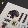 Super Etendard. Interior 3D Decals (for Academy Aircraft model kit) Scale 1:72 KeliK K72131