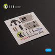 Brewster 239E. Interior 3D Decals (for Hobby 2000/Hasegawa Aircraft model kit) Scale 1:72 KeliK K72146