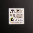 Brewster 239E. Interior 3D Decals (for Hobby 2000/Hasegawa Aircraft model kit) Scale 1:72 KeliK K72146