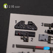 P-40K. Interior 3D Decals (for Special Hobby Aircraft model kit) Scale 1:72 KeliK K72154
