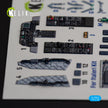 Fairchild Republic OA-10A Thunderbolt. Interior 3D Decals (for Italeri Aircraft model kit) Scale 1:72 KeliK K72157