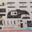 ARMSTRONG WHITWORTH WHITLEY MK.V. Interior 3D Decals (for Airfix Aircraft model kit) Scale 1:72 KeliK K72159