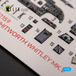ARMSTRONG WHITWORTH WHITLEY MK.V. Interior 3D Decals (for Airfix Aircraft model kit) Scale 1:72 KeliK K72159