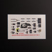 ARMSTRONG WHITWORTH WHITLEY MK.V. Interior 3D Decals (for Airfix Aircraft model kit) Scale 1:72 KeliK K72159