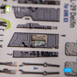 Aero L-29 Delfin. Interior 3D Decals (for AMK Aircraft model kit) Scale 1:72 KeliK K72162