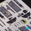 Aero L-29 Delfin. Interior 3D Decals (for AMK Aircraft model kit) Scale 1:72 KeliK K72162