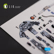 English Electric F.2A Lightning. Interior 3D Decals (for Airfix Aircraft model kit) Scale 1:72 KeliK K72163