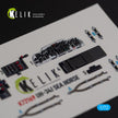 Sikorsky UH-34J SEA HORSE. Interior 3D Decals (for Italeri Helicopter model kit) Scale 1:72 KeliK K72169