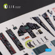 F-117A NIGHTHAWK. Interior 3D Decals (for Hasegawa Aircraft model kit) Scale 1:72 KeliK K72170