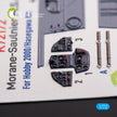 Morane-Saulnier M.S.406. Interior 3D Decals (for Hobby 2000 / Hasegawa Aircraft model kit) Scale 1:72 KeliK K72172