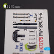 Focke Wulf FW-189C/V-6. Interior 3D Decals (for ICM Aircraft model kit) Scale 1:72 KeliK K72175