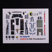 Fairchild Republic A-10A Thunderbolt II. Interior 3D Decals (for Tamiya Aircraft model kit) Scale 1:48 KeliK K48132