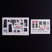 McDonnell F-101B Voodoo. Interior 3D Decals (for Zimi Model/KittyHawk Aircraft model kit) Scale 1:48 KeliK K48134