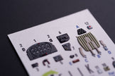 MiG-3. Interior 3D Decals (for Armory Aircraft model kit) Scale 1:72 KeliK K72207